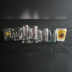 Lot of 7 Shots Glasses